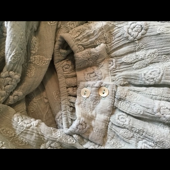 Free People boho embroidered dress Sz XS - Picture 3 of 5